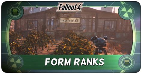 Fallout 4 Character Form Ranks Guide