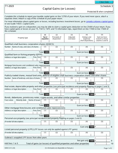 Federal Tax Form Schedule 3: Capital Gains Explained