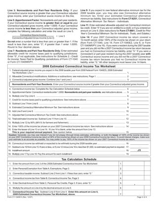 File Ct Form 1040es: A Guide To Quarterly Tax Payments