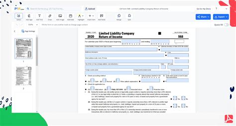 File Form 568 Online In 5 Easy Steps