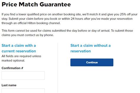 File Hilton Price Match Guarantee Claim In 5 Easy Steps