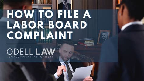 Filing A Nj Labor Board Complaint Made Easy