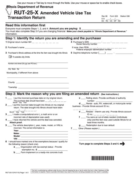 Filing Rut 25 Form In Illinois: A Step-By-Step Guide