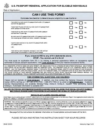 Fill Out Form Ds-82: A Step-By-Step Guide