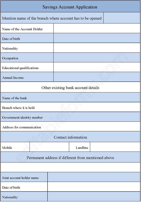 Fill Out Vmbs Savings Account Application Form Easily