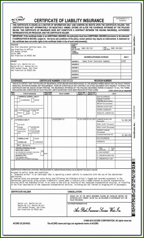 Fillable Acord 125 Form: Simplify Your Insurance Applications