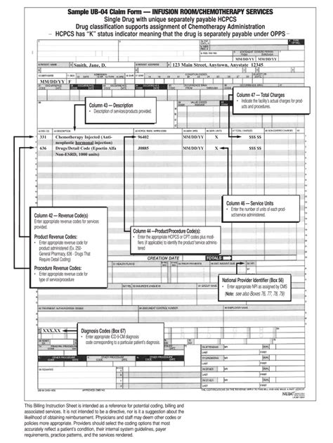 Fillable Ub 04 Form Guide: Easy Instructions Inside