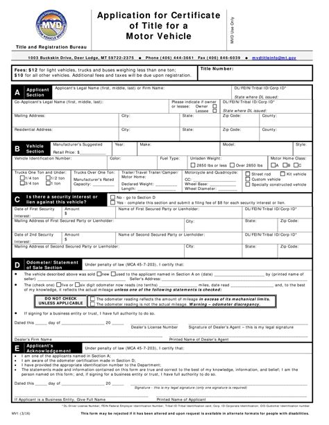 Filling Out The Wi Mv1 Form Made Easy