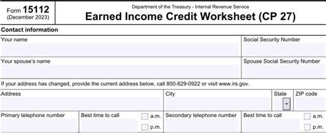 Find Irs Form 15112 Mailing Address Easily