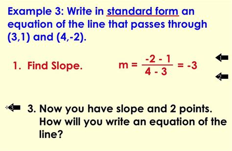 Find The Equation Of A Line In Standard Form Easily