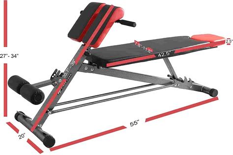 Finer Form Weight Bench For Home Gym Workouts