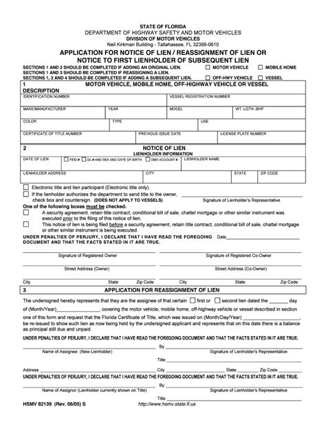 Florida Notice Of Intent To Lien Form Guide