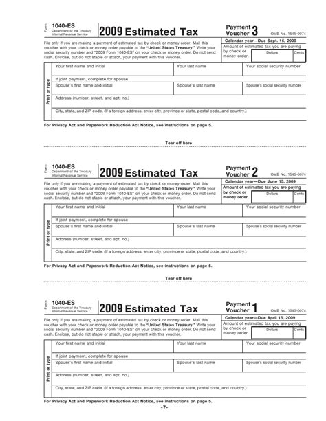 Form 1-Es Voucher: A Guide To Retirement Savings