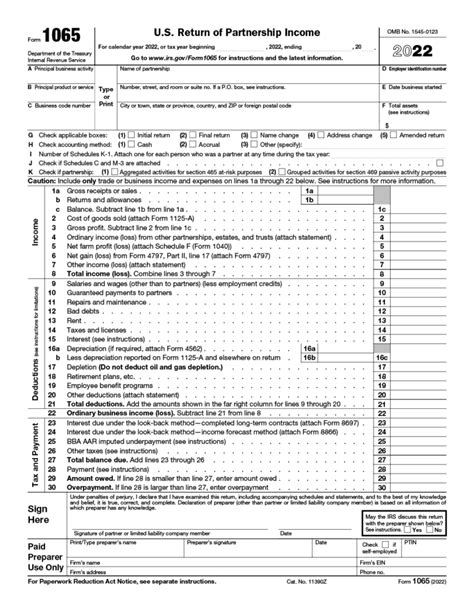 Form 1065 Schedule B-1 Instructions: A Step-By-Step Guide