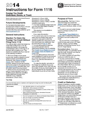 Form 1116 Instructions: A Step-By-Step Guide