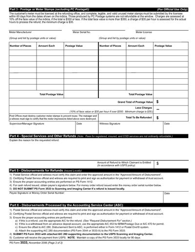 Form 3533 Usps: Understanding The Official Mailers Certificate