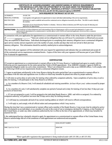 Form 3575 Printable Template And Instructions