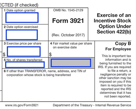 Form 3921 Carta: Understanding Irs Filing Requirements