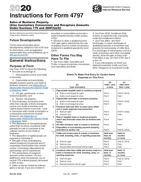 Form 4797 Instructions: A Step-By-Step Guide