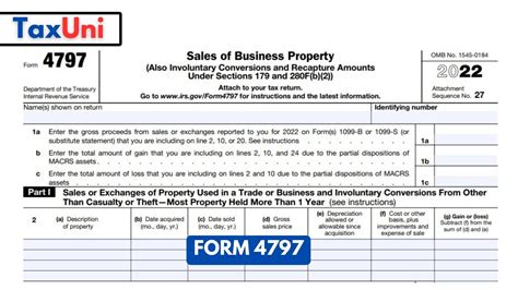 Form 4797: 5 Essential Filing Instructions