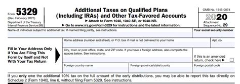 Form 5329: Understanding The Additional Taxes On Tax Benefits