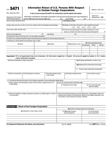 Form 5471 Schedule I-1 Instructions: A Step-By-Step Guide