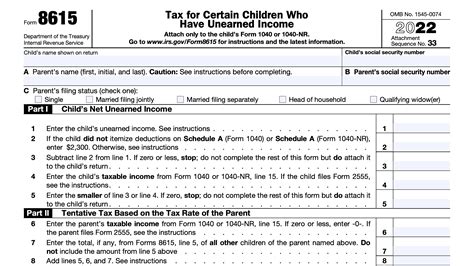 Form 8615 Instructions: A Step-By-Step Tax Filing Guide