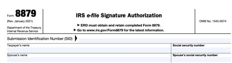 Form 8879 Vs 1040: Whats The Difference For Filers