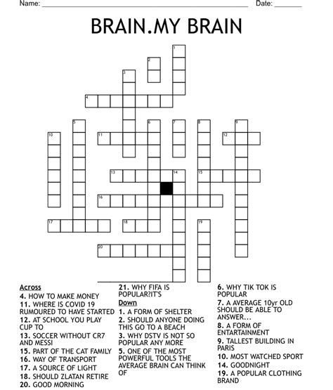 Form A Thought Crossword: Challenge Your Mind Today