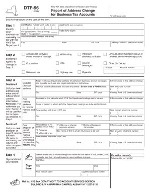 Form Dtf-96: A Step-By-Step Filing Guide