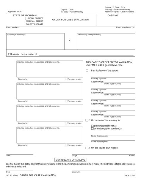 Form Mc 030: Understanding Californias Plaintiffs Claim