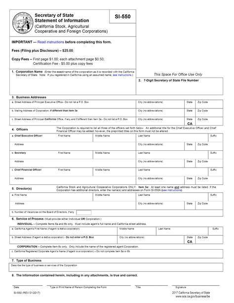 Form Si-550: A Comprehensive Guide To Certification