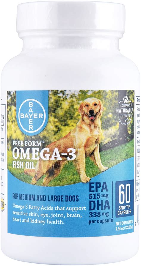 Free Form Omega 3 Supplements For Healthy Dogs