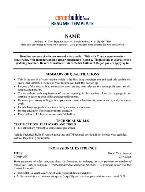 Free Online Resume Fill Up Form Instant Download