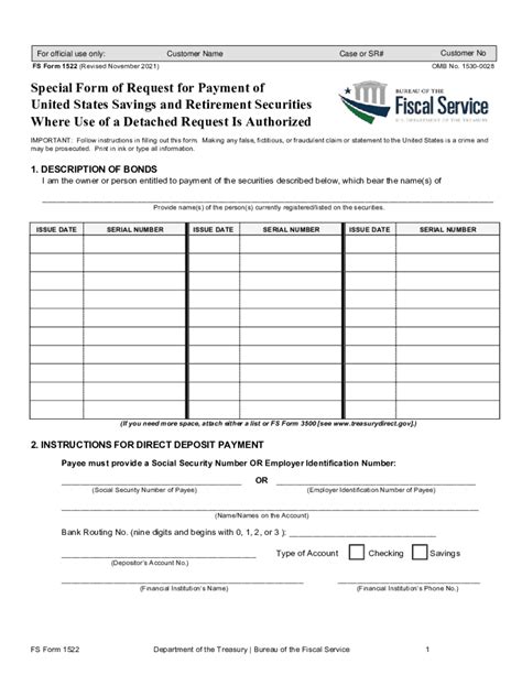 Fs Form 1522: A Comprehensive Guide To Federal Funding