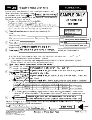 Fw-001 Form: A Comprehensive Guide For Filers