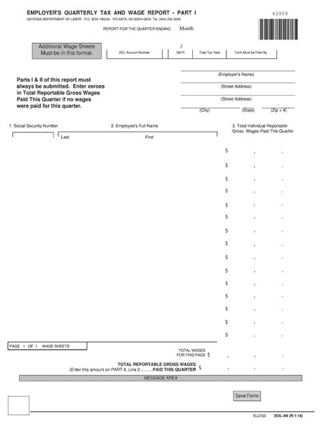 Ga Form Dol-4n: Unemployment Benefits Claim Filing Made Easy