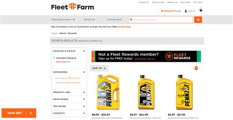 Get $10 Off With Fleet Farm Pennzoil Rebate Form