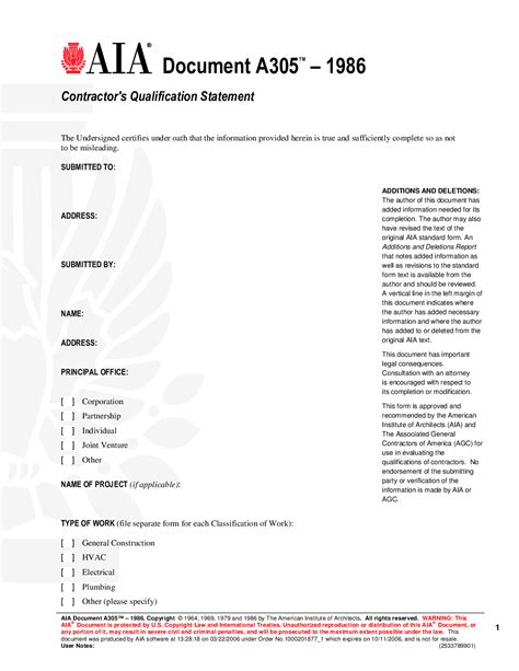 Get Aia Form A305: Free Download And Guide