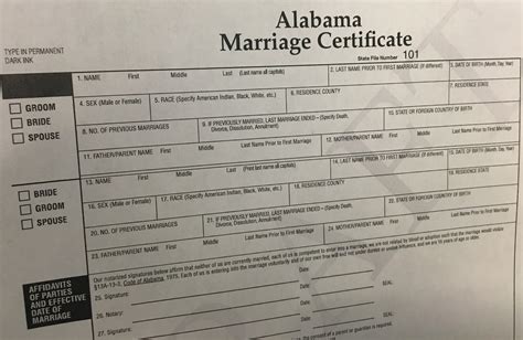 Get Alabama Marriage Certificate Form Instantly Online