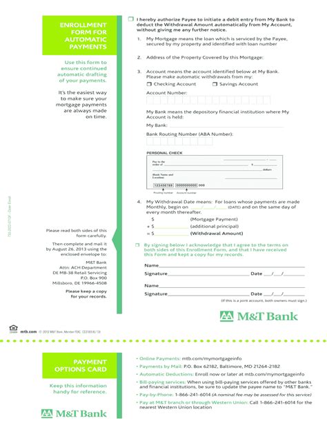 Get M&T Direct Deposit Form In 5 Easy Steps