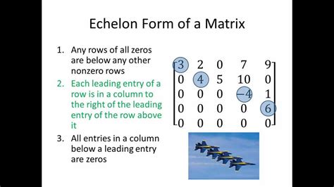 Get Matrix Echelon Form In 3 Easy Steps Online