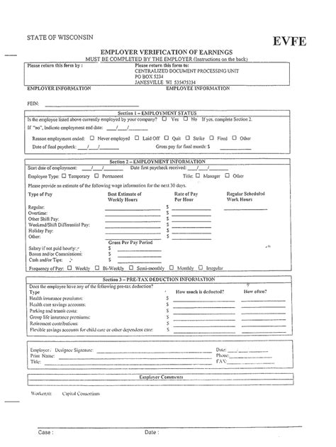 Get Wi Gov Employment Verification Form In 5 Easy Steps