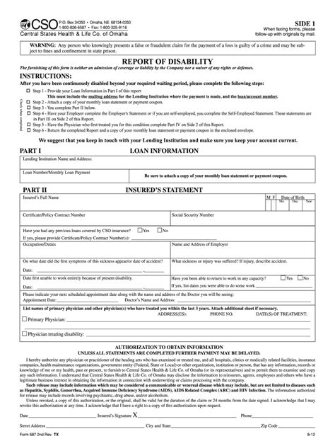 Get Your Free Printable De 2501 Form Now