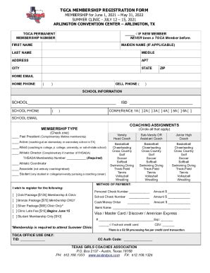 Get Your Tgca Membership Form Easily: 5 Simple Steps