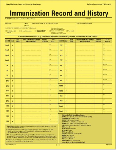 Gmu Immunization Record Form: What You Need To Know