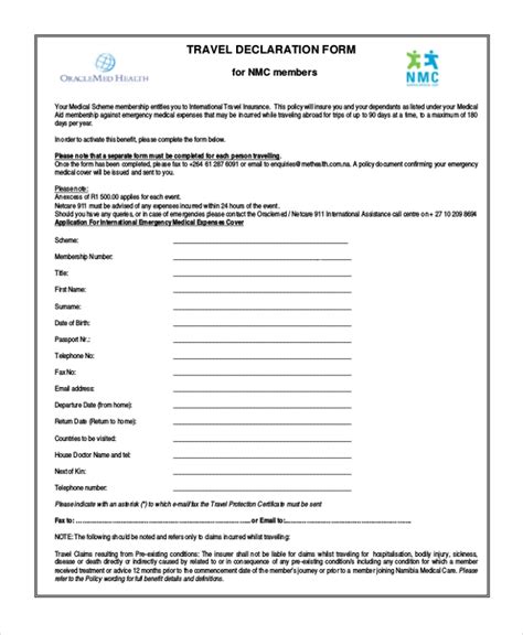 Guam Health Declaration Form: A Travelers Essential Guide