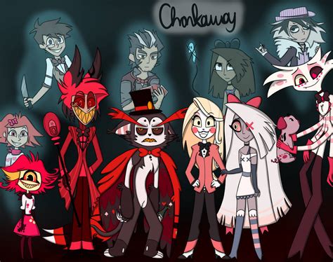 Hazbin Hotel Characters In Human Form Revealed