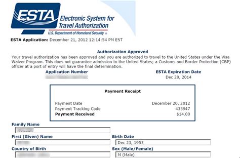 How To Fill Out An Esta Form Correctly