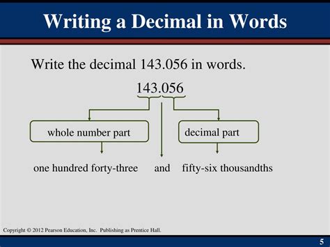 How To Write Numbers In 100 Decimal Form